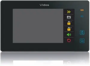 VIDOS M1021B 7-inch color indoor monitor DUO M1021B for video intercom systems