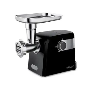 Electric meat grinder Maestro MR-854, 1500 W, 2 speeds, 3 strainers, sausage nozzle, black