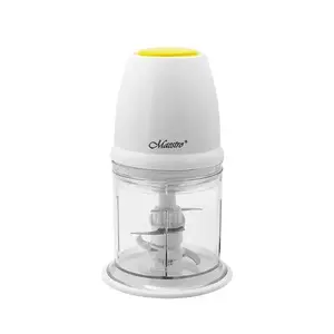 Измельчитель Maestro MR-580 300 Вт, чашa 0,6 л, 1 скорость, кнопочное управление, прозрачный белый