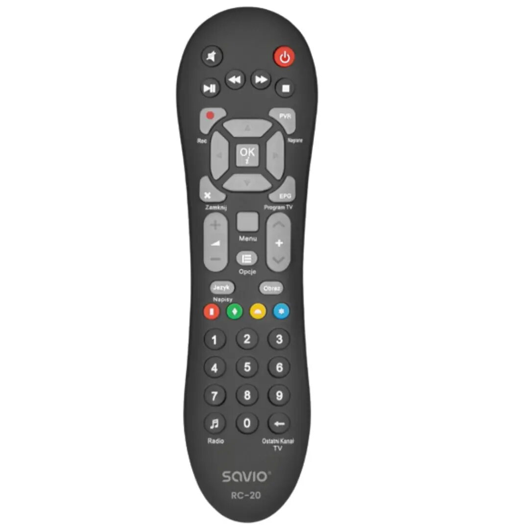 SAVIO RC-20 IR bezvadu tālvadības pults