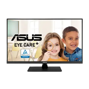 ASUS VP327Q Computer Monitor 31.5-inch 4K Ultra HD LCD VA Panel Black with Built-in Speakers and HDMI
