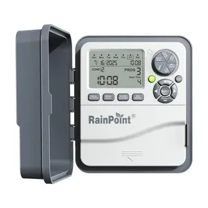 Контроллер полива RainPoint ITC1200 много-зонный автоматический таймер для программируемого орошения сада