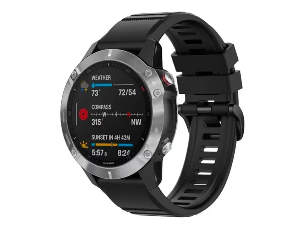 Силиконовый ремешок FIXED для Garmin QuickFit 26 мм Photo 4