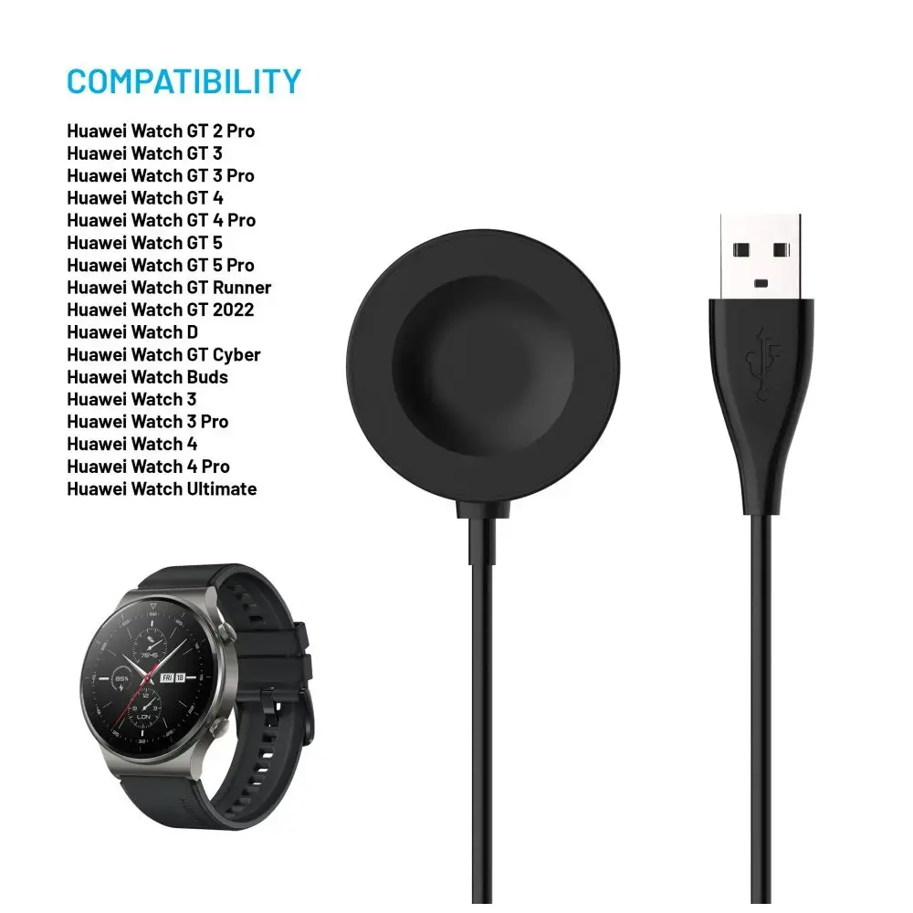 FIXED кабель USB-A для Huawei Watch GT серии, 1 м Photo 3