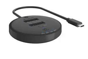 Док-станция icybox IB-1612MCL-C31 для M.2 NVMe и SATA SSD (двухслотовая, USB-C)