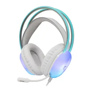 Austiņas White Shark GH-2444 Peacock-2 White