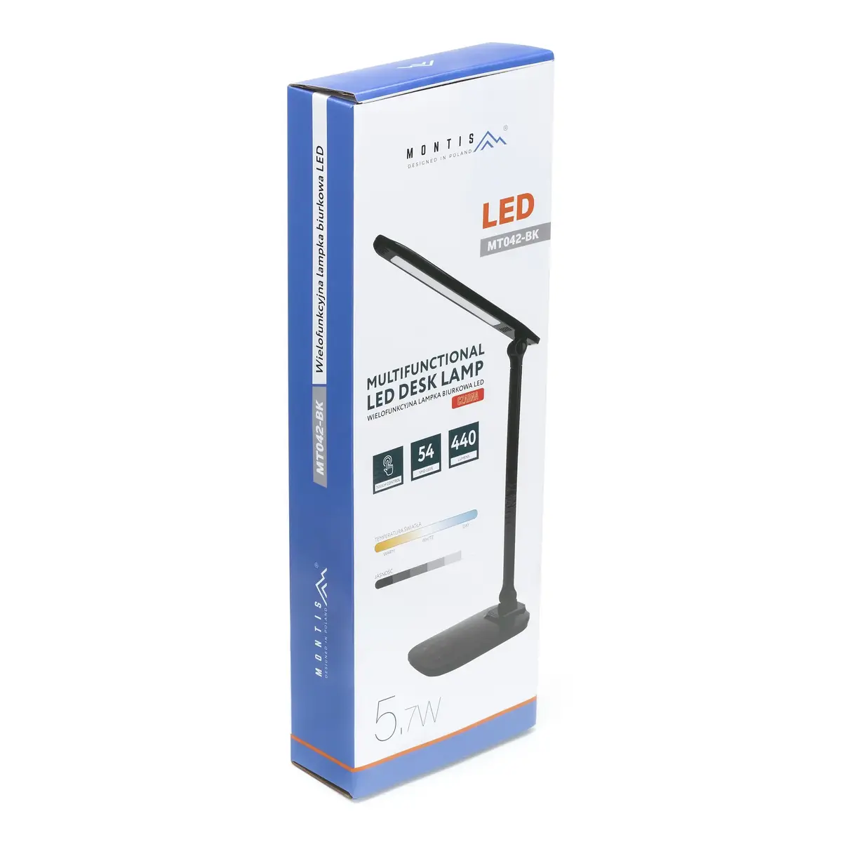Galda lampa MONTIS MT042-BK LED 5.7W Photo 2