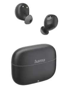 Hama Freedom Buddy II True Wireless Stereo In-Ear Headset Bluetooth Black Built-in Microphone USB Type-C