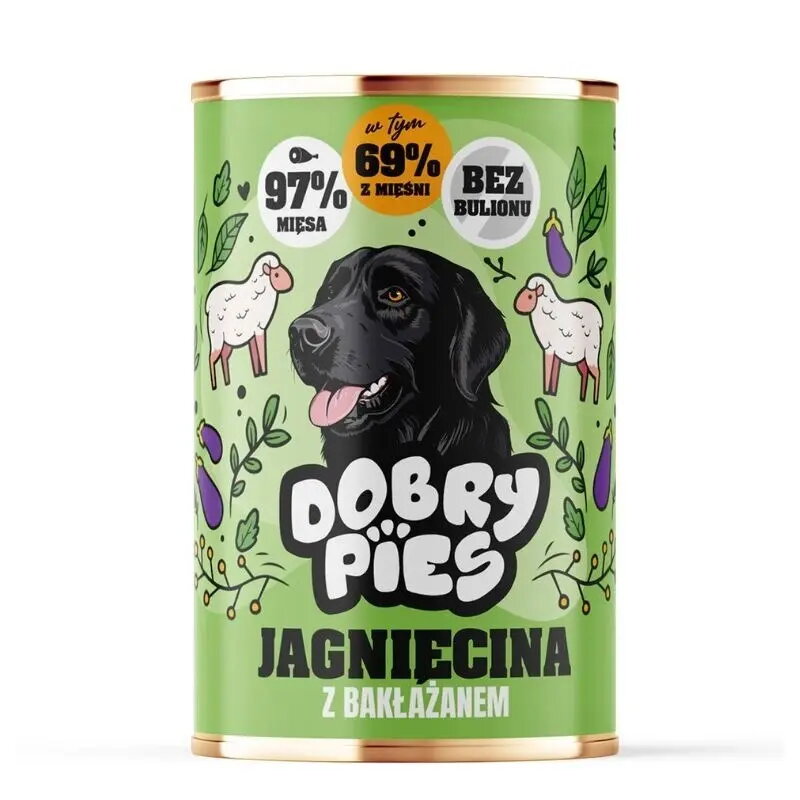 Mitrā suņu barība Dobry Pies Jēra