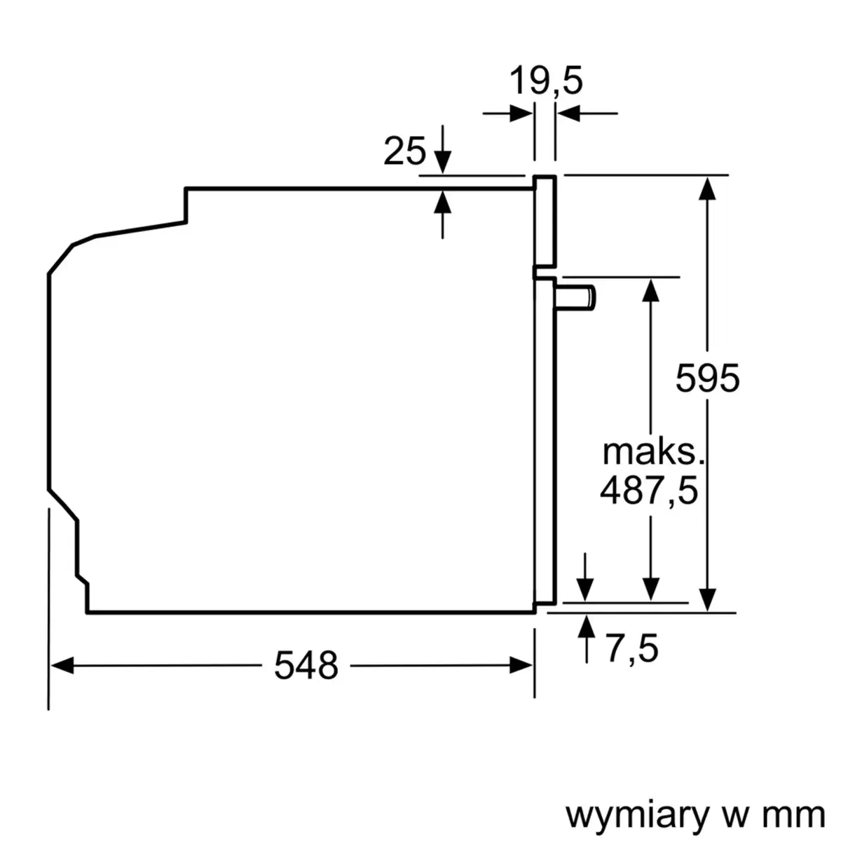 Siemens iQ500 HR538ABS1 iebūv. elektriskā krāsns Photo 6