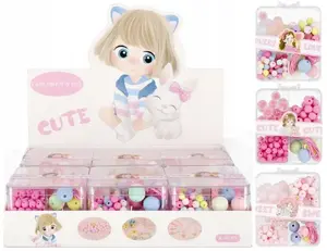 Игла для бисера KORAL Pastel от mega creative — микс 7×8×3 мм, упаковки 12/288/576