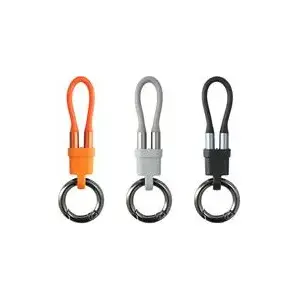 USB-C keyring cable set 4smarts 541385 — 7.5 cm, mixed colors, 30 pieces
