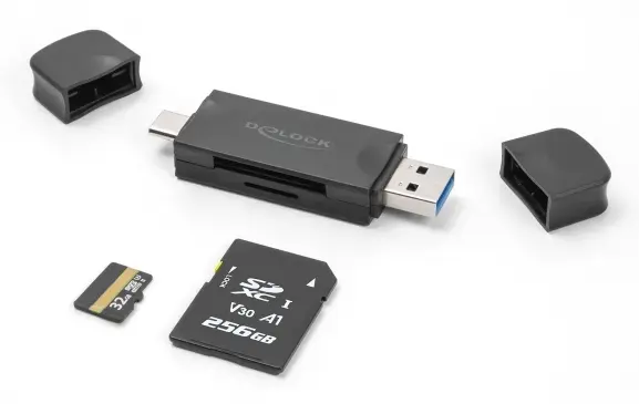 DELOCK Card Reader USB 5 Gbps Type‑C/Type‑A Photo 5