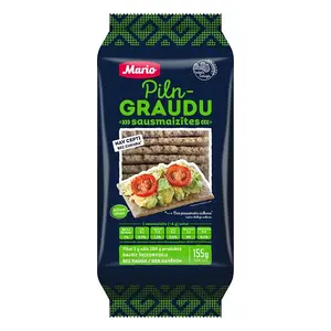 Kraukšķmaize Mario no pilngraudiem 155 g