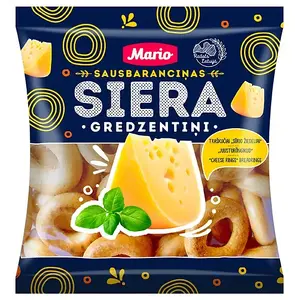 Snack Cheese Rings Mario Small 200g – crispy cheese snack, 200 g pack