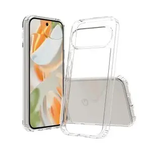 Bumper case SCREENOR for Google Pixel 10 / Pixel 10 Pro — clear edge protection, low-profile