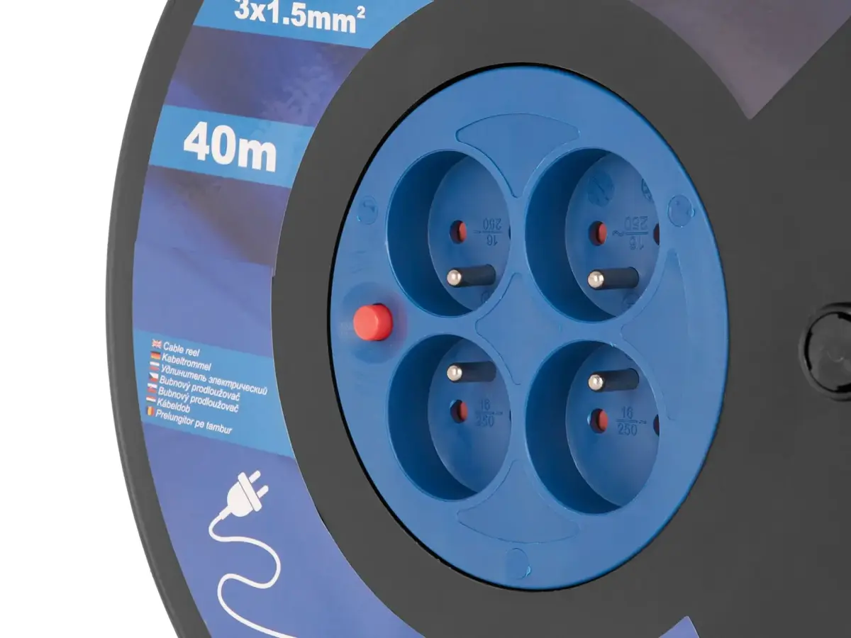 Extension cord GEKO G17509 3×1.5 mm² 40 m Photo 3