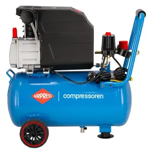Компрессор Airpress HL260-25, ресивер 24 л, портативный электрический компрессор