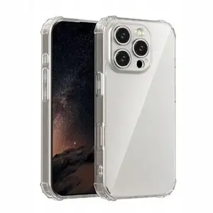 Protective phone case iLike for iPhone 17 Air, anti-shock, 1.5 mm transparent