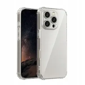 Прозрачный противоударный чехол iLike для iPhone 17 Pro Max, 1.5 мм