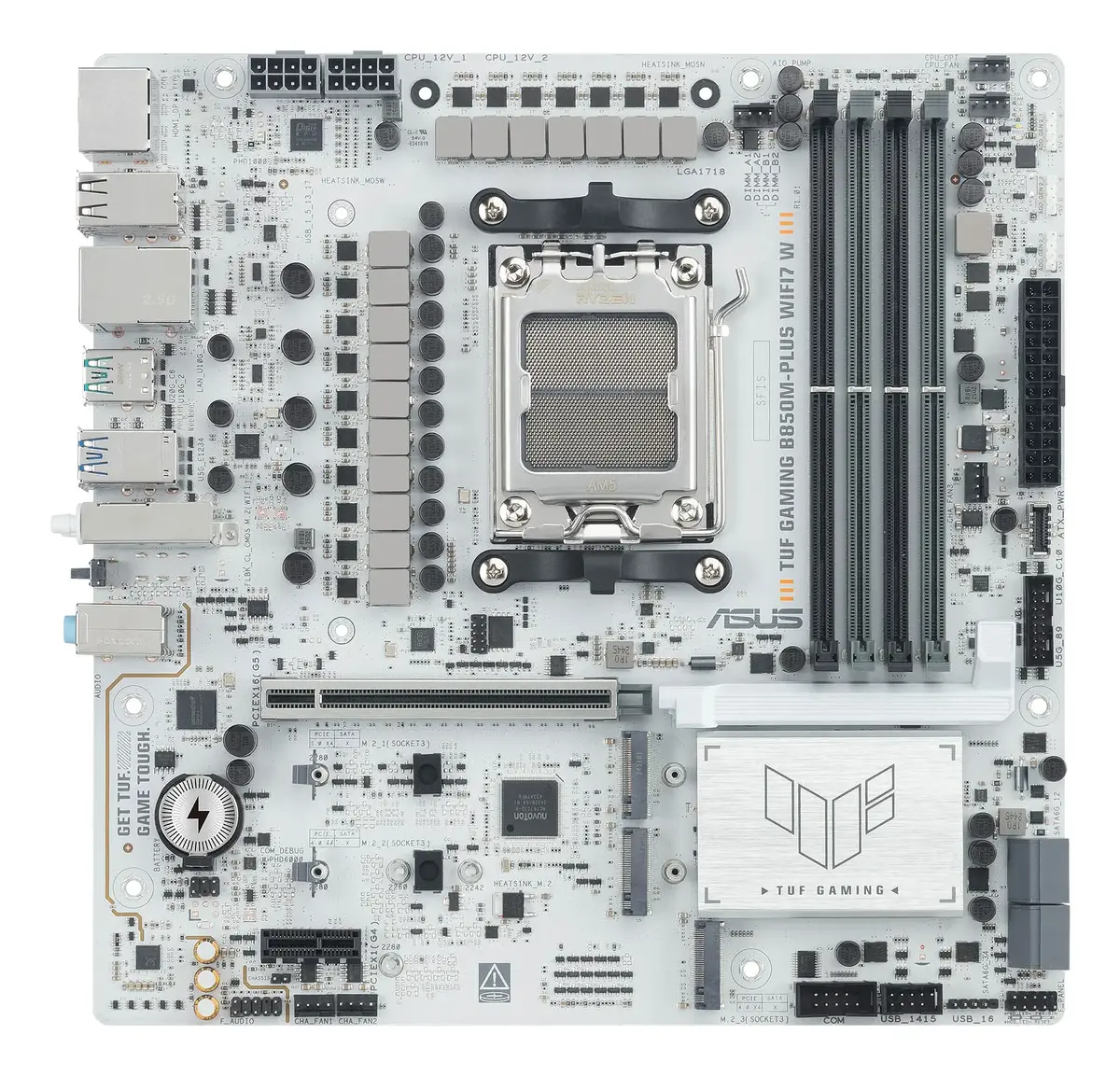 ASUS TUF GAMING B850M-PLUS WIFI7 W 90MB1MD0-M0EAY0 Photo 9