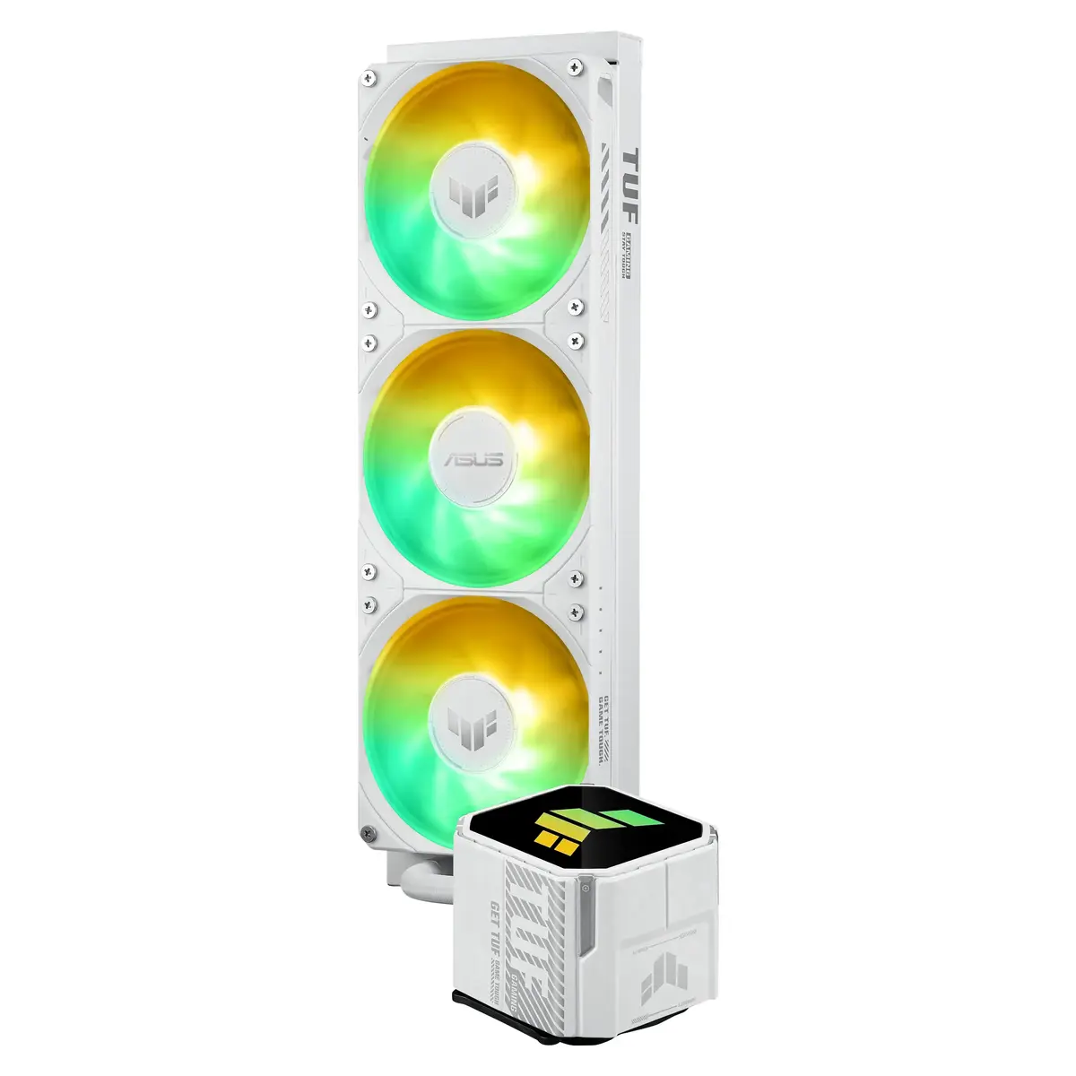 ASUS TUF Gaming LC III 360 ARGB White Edition AIO cooler Photo 6