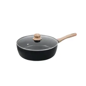 Глубокая сковорода PYREX 33CR28DF6 Ø28 см с крышкой, материал не указан