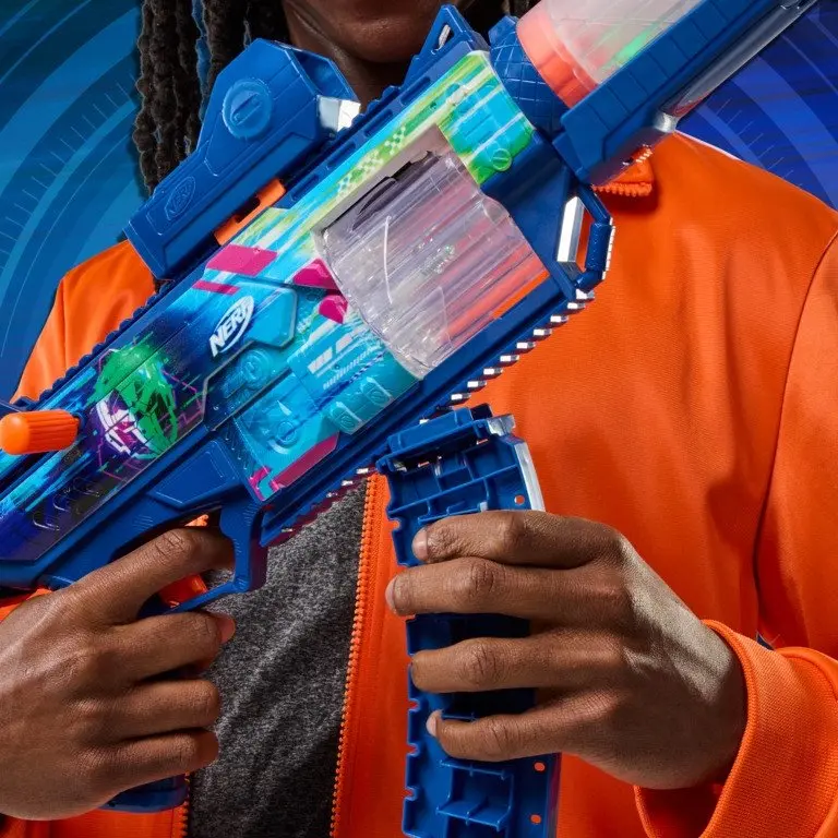 Игрушечное оружие NERF G1824 Loadout Blaster Cyberlight Ghost Photo 2