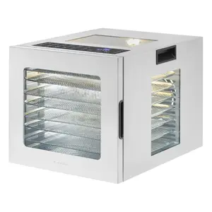 Food dehydrator CATLER FD4011 — 5 trays, adjustable 35–75°C, 1–48 h timer, internal lighting, 0.63 m² drying area
