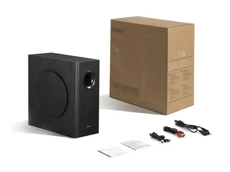 Edifier T5s Active Subwoofer 70W RMS 5.25" Photo 10