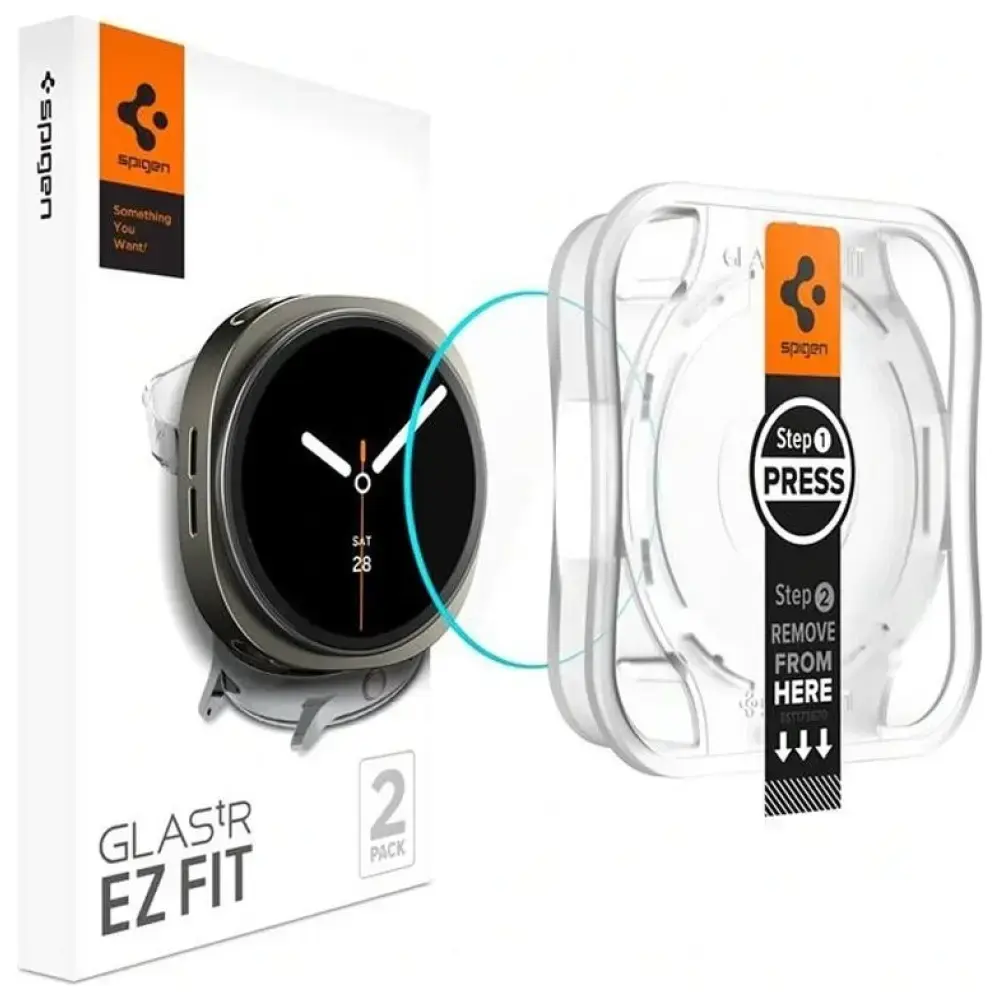 Spigen Glas.TR EZ FIT stikls Galaxy Watch 8 40 mm Photo 3