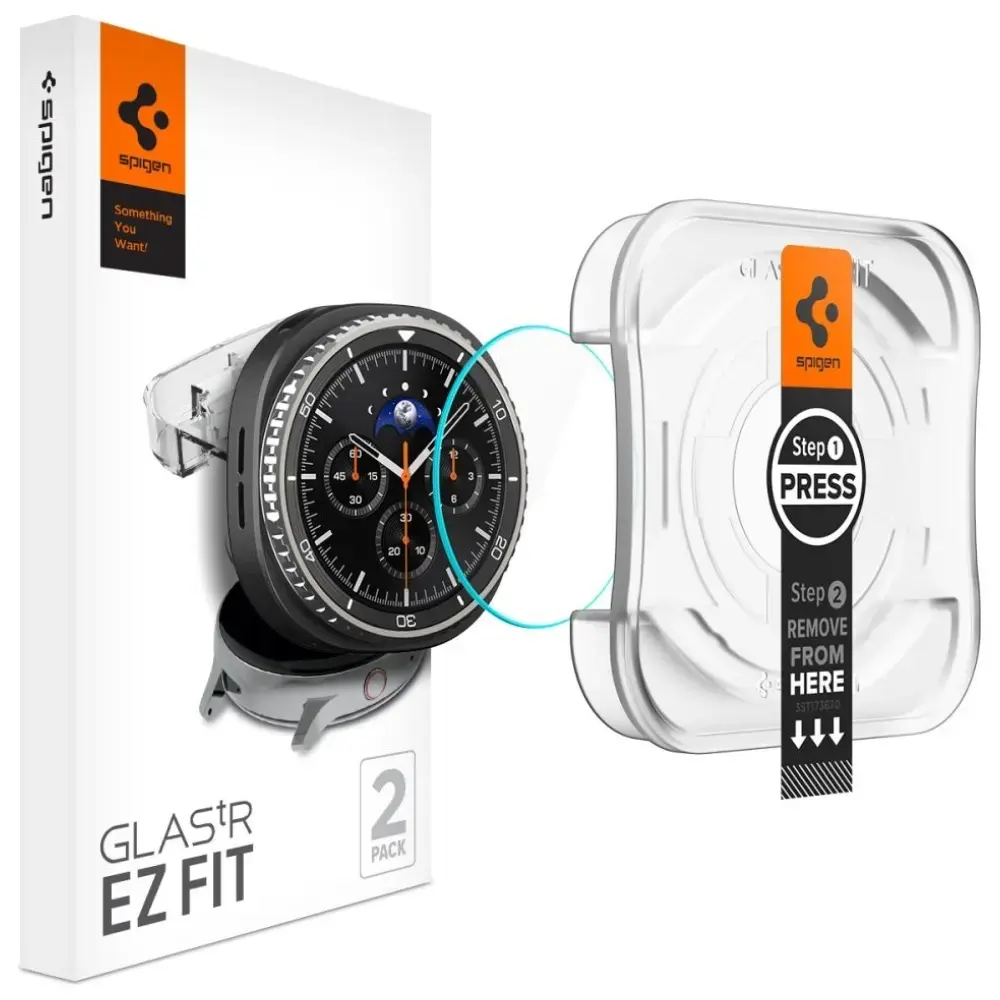Spigen Glas.TR EZ FIT закалённое стекло для Galaxy Watch 8 Classic 46 мм Photo 5
