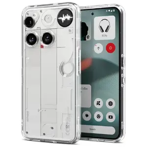 Protective phone case Spigen Ultra Hybrid for Nothing Phone 3 — transparent, model ACS08567