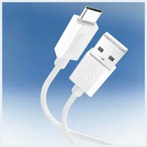 USB-C uz USB-A kabelis Spigen EB6020AC 60W 2 m balts