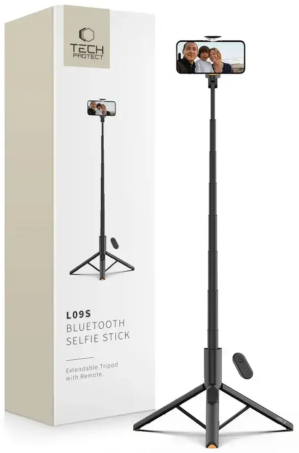 Selfie stick tripod Tech‑Protect L09S Bluetooth Photo 3