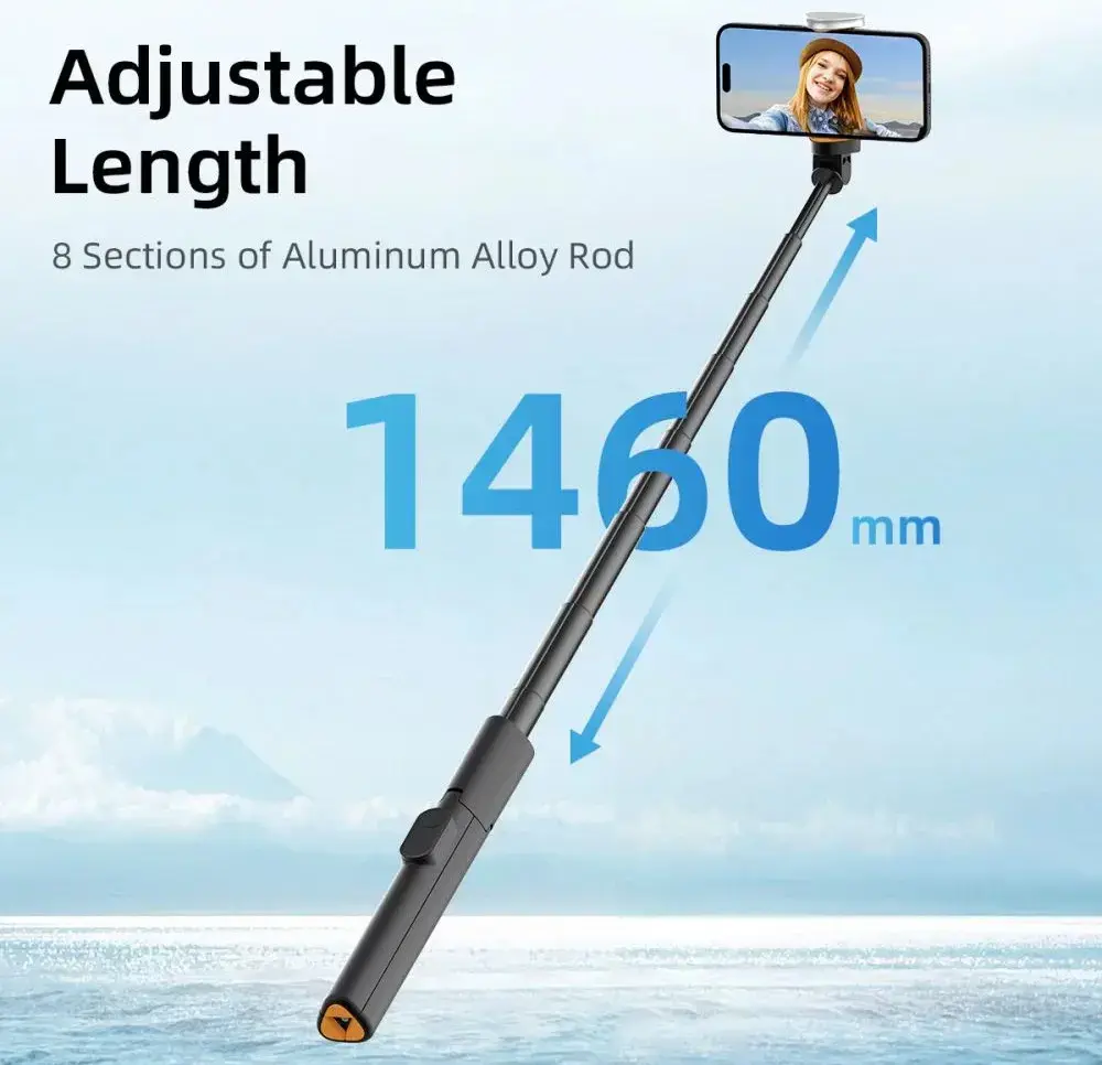 Selfie stick tripod Tech‑Protect L09S Bluetooth Photo 6
