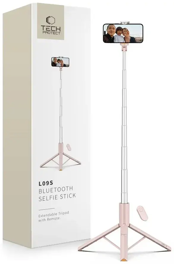Selfie stick tripod Tech‑Protect L09S Bluetooth Photo 4