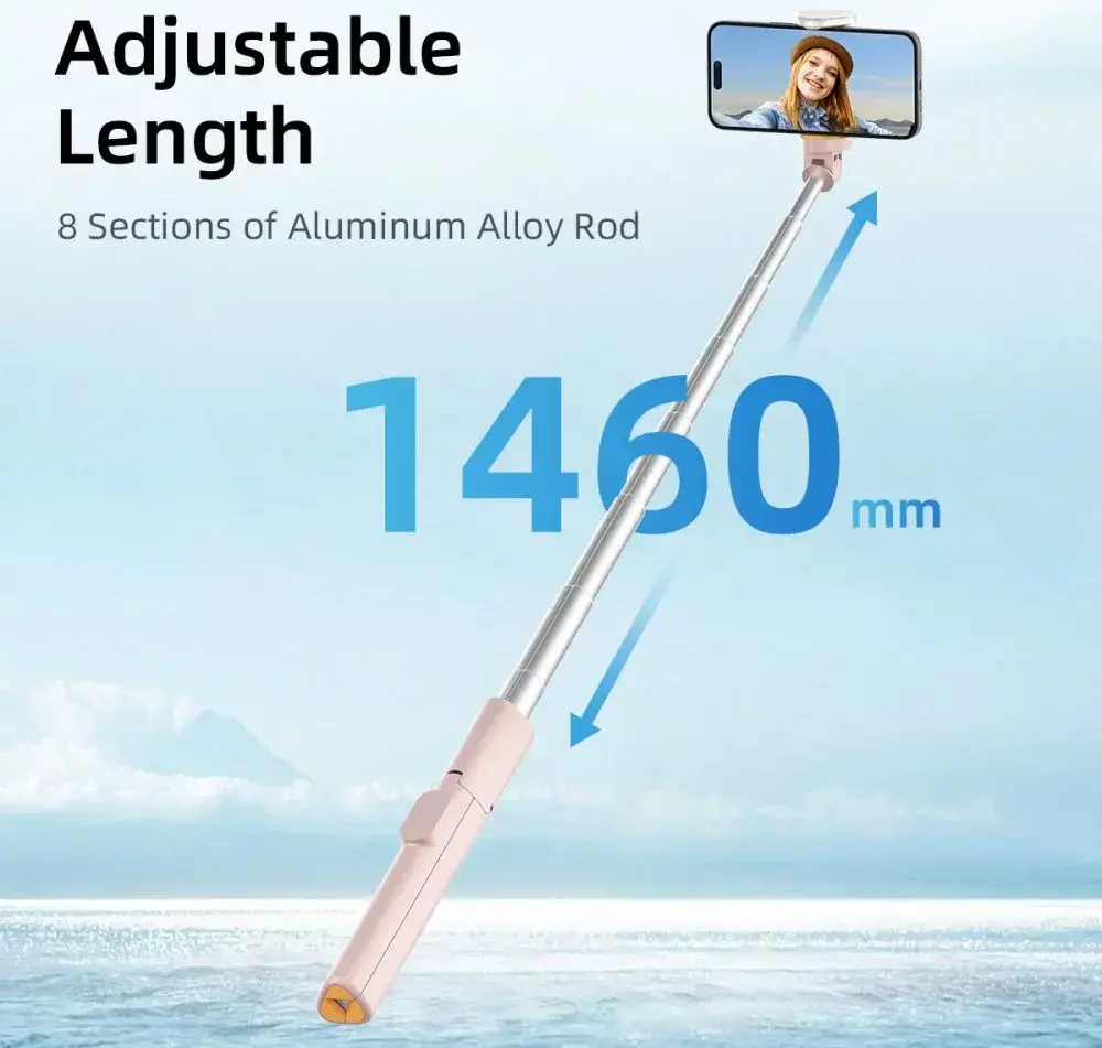 Selfie stick tripod Tech‑Protect L09S Bluetooth Photo 7