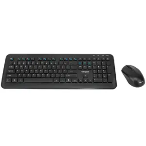 Targus AKM610ES Wireless Keyboard and Mouse Set Full-size Spanish QWERTY Black