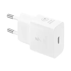 USB-C Power Adapter Samsung EP-T2510XWEGWW 25W Fast Charging, Compact Wall Charger