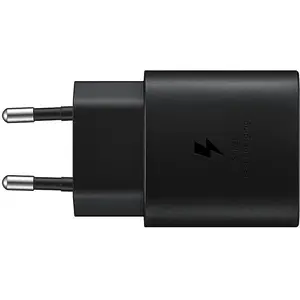 Wall charger Samsung EP-TA800XBEGEU 25W USB-C fast charging, compact AC adapter