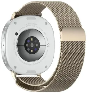 Ремешок Milanese Tech-Protect для Samsung Galaxy Watch 8 — подходит 40/44/46 мм, starlight