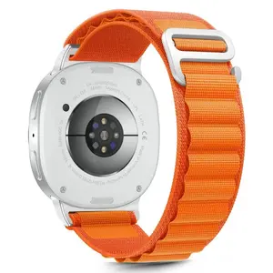 Нейлоновый ремешок Tech-Protect для Samsung Galaxy Watch8/8 Classic 40/44/46 мм, оранжевый