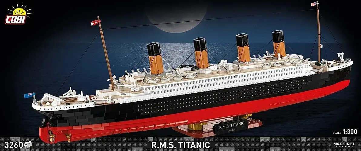 Cobi R.M.S. Titanic model — 3,260 blocks (COBI-1686) Photo 7
