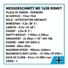Cobi Blocks Messerschmitt Me 163B Comet — 543 detaļas Photo 5