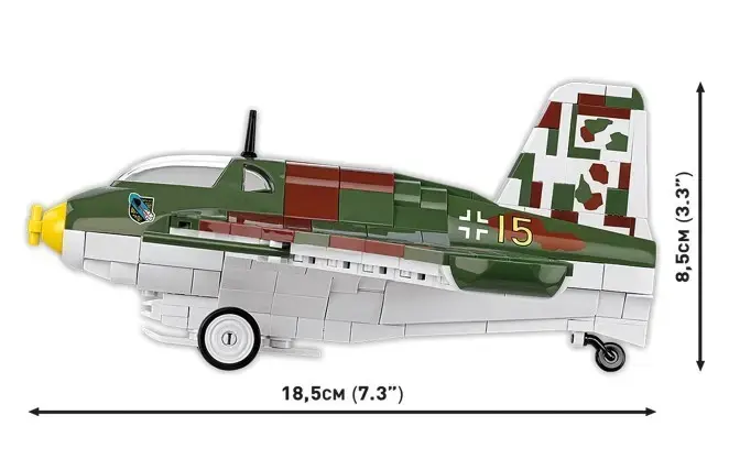 Cobi Blocks Messerschmitt Me 163B Comet — 543 detaļas Photo 7