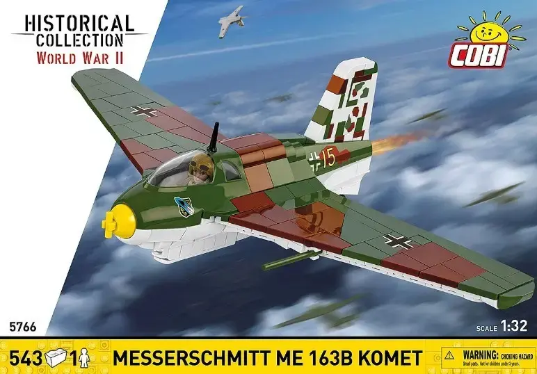 Cobi Blocks Messerschmitt Me 163B Comet — 543 detaļas Photo 10