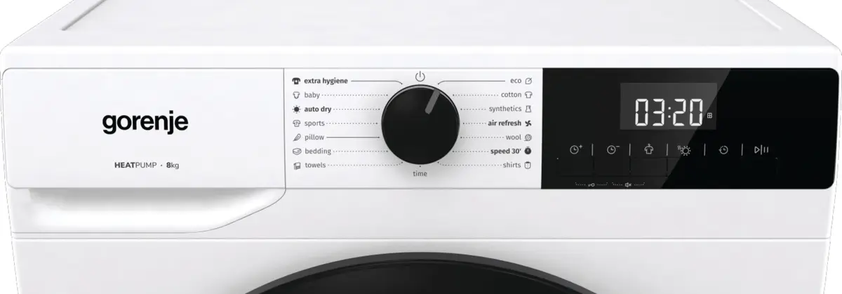 Gorenje DHNE82 siltumsūkņa žāvētājs 8 kg Photo 9