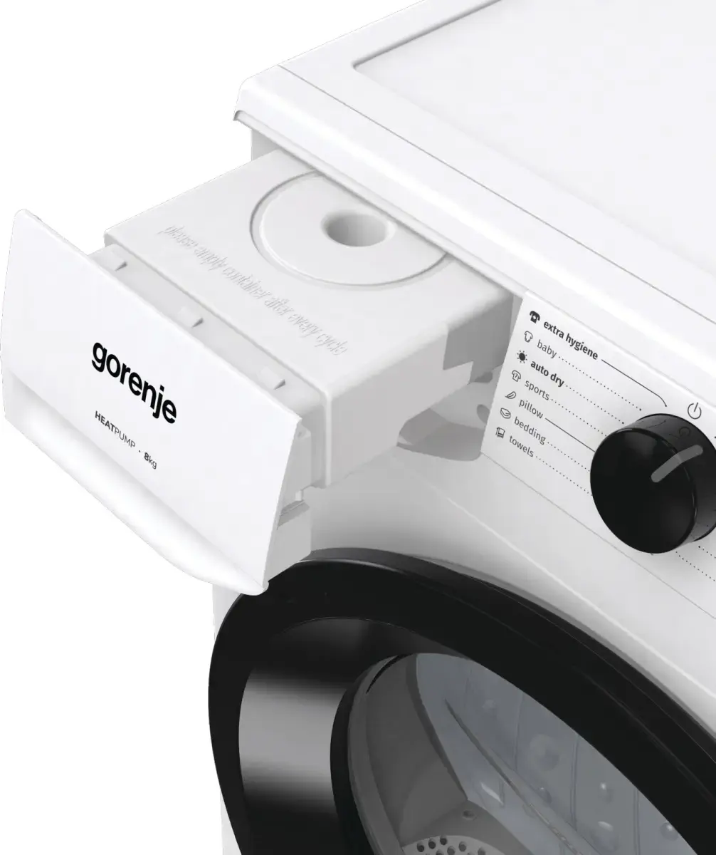 Gorenje DHNE82 siltumsūkņa žāvētājs 8 kg Photo 10