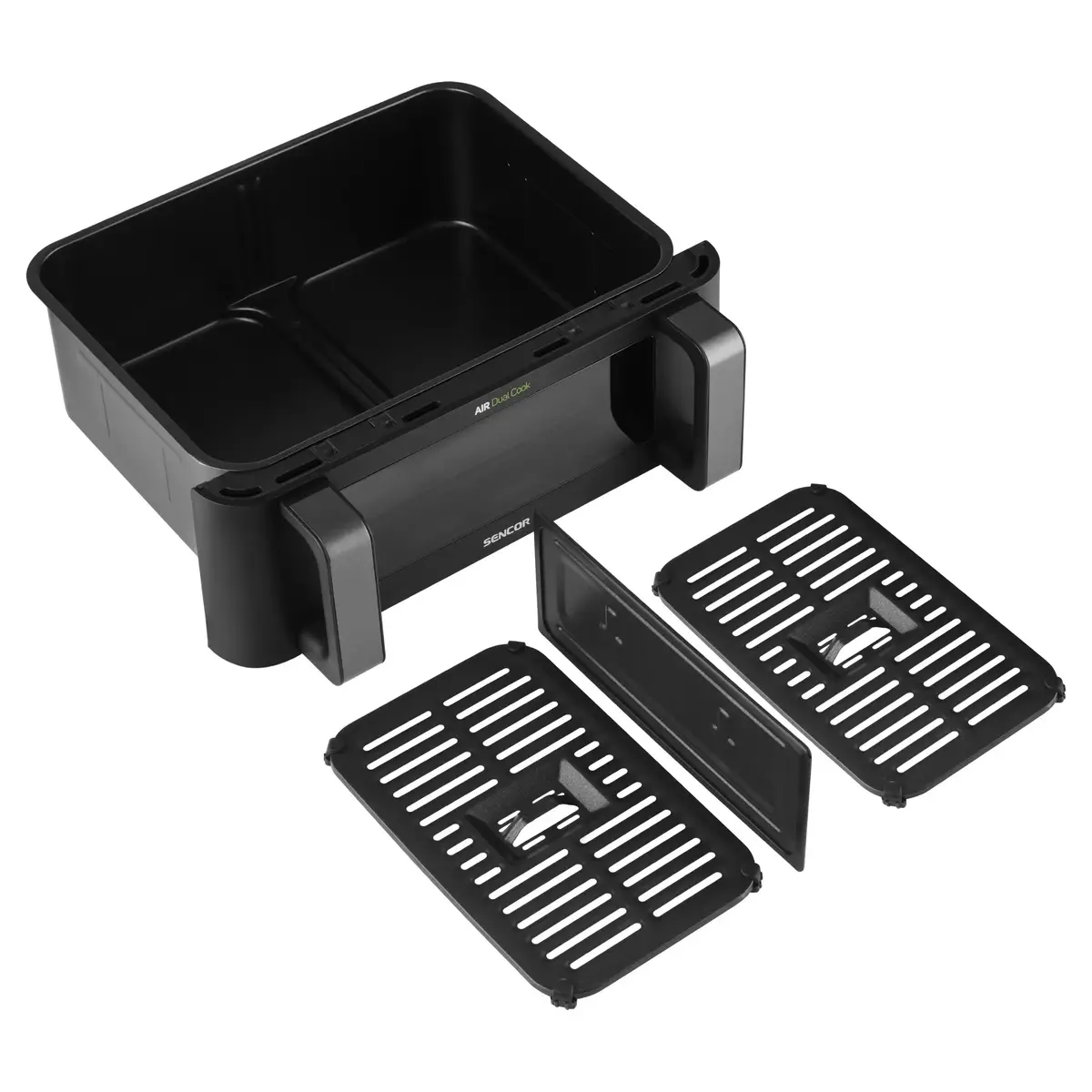 SENCOR SFR9650BK karstā gaisa fritiere ar diviem groziņiem Photo 3